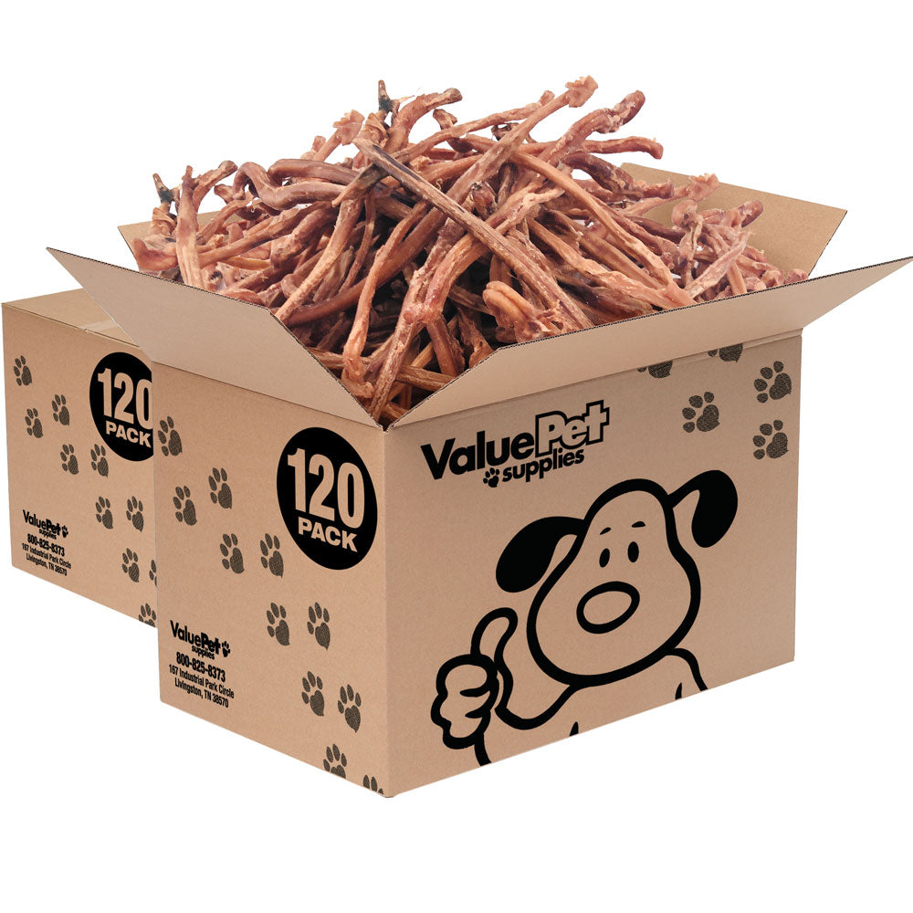 ValueBull Lamb Pizzle Sticks, 240 Count Bulk Pack - Pizzles - 240 Sticks