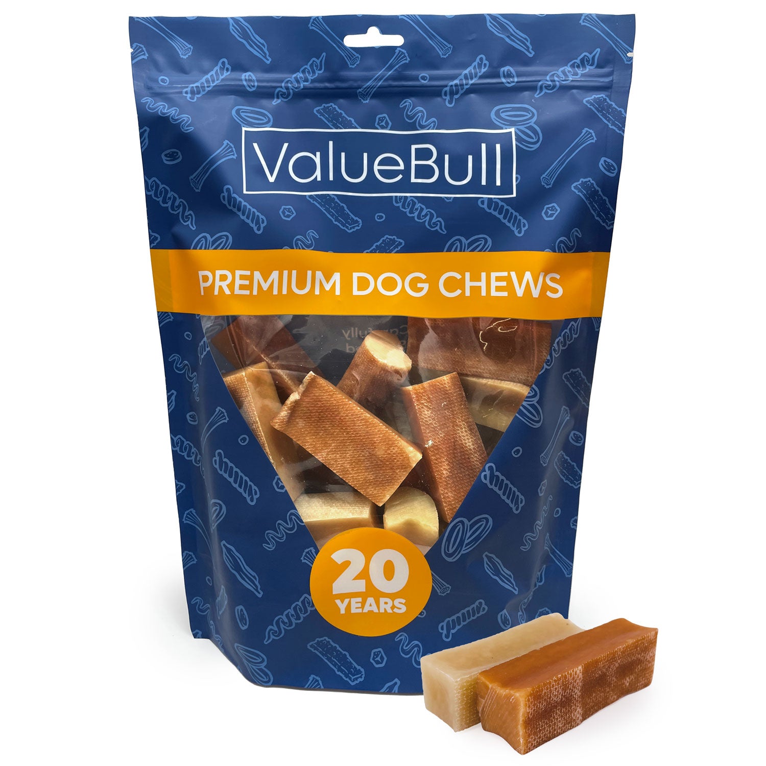 ValueBull Himalayan Yak Cheese Dog Chews, Small, 2 lb - Small