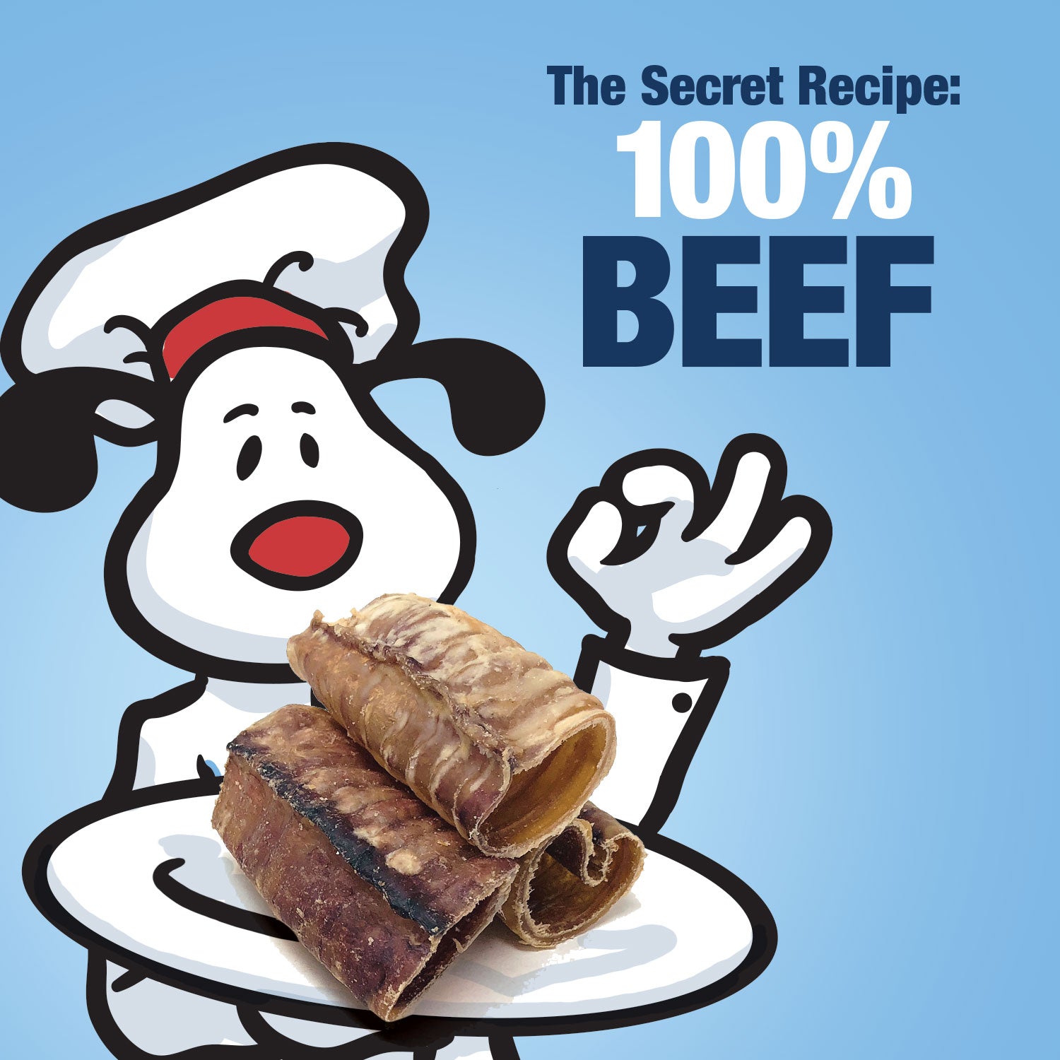 ValueBull Beef Trachea Bites, Premium, 1 Pound - Bites - 1 Pound
