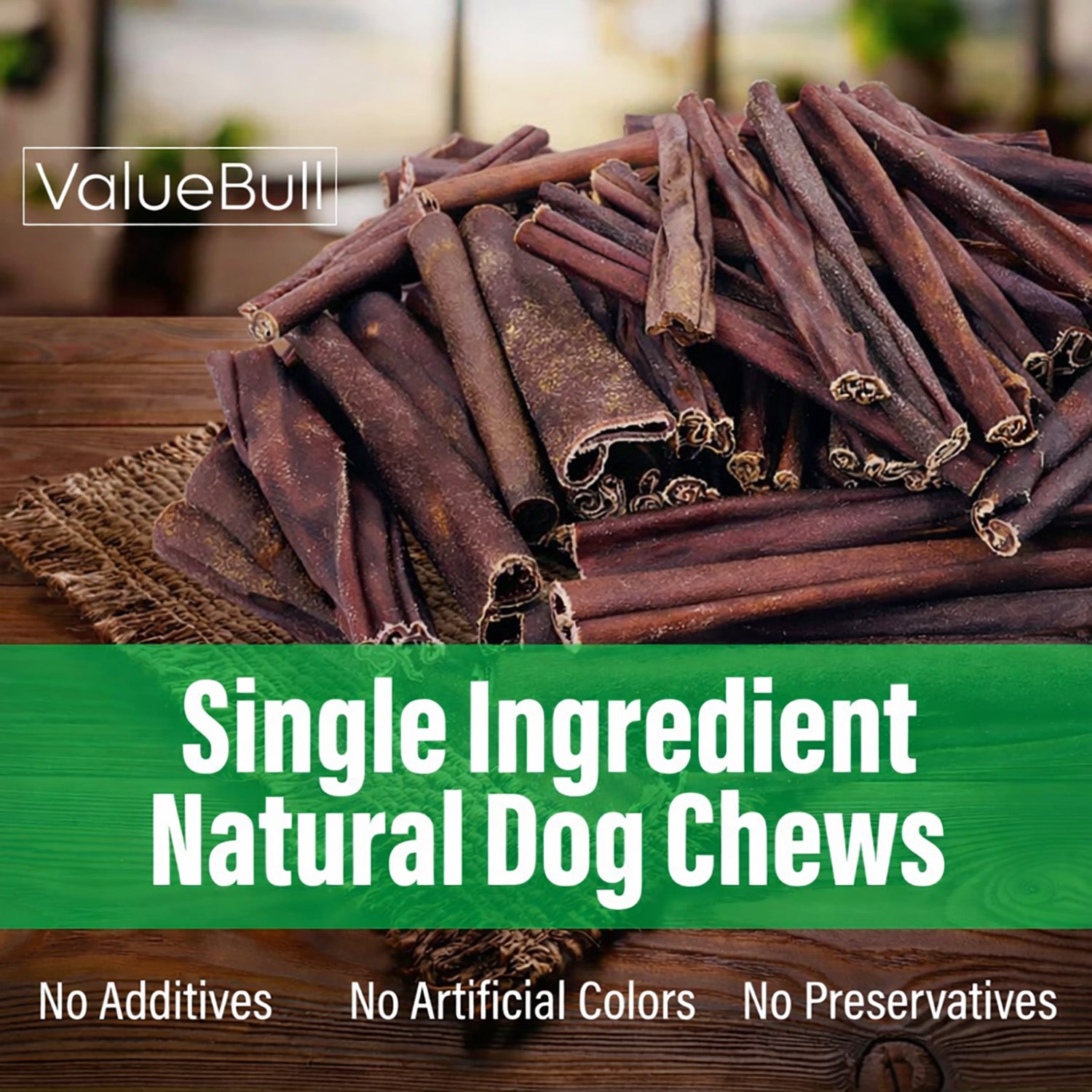 ValueBull Beef Collagen Sticks for Dogs, Varied Shapes & Sizes, 2 Pound - Varied - 2 Pound