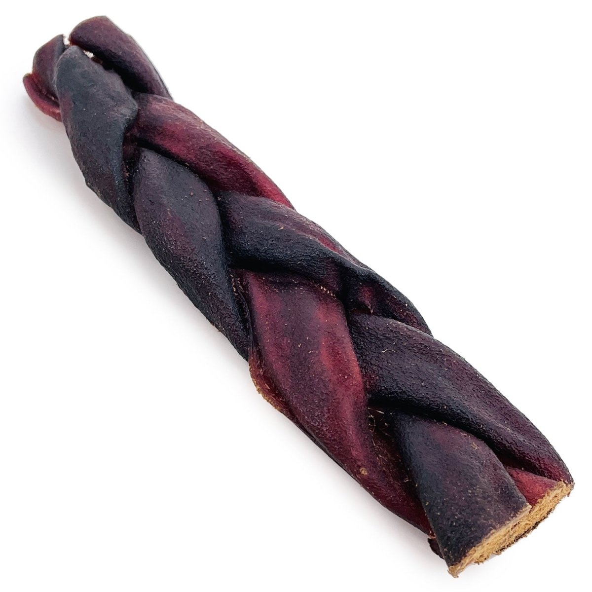 ValueBull USA Collagen Braid Beef Large Dog Chews, Thick 6 Inch 100 Count - Thick - 100 Braids