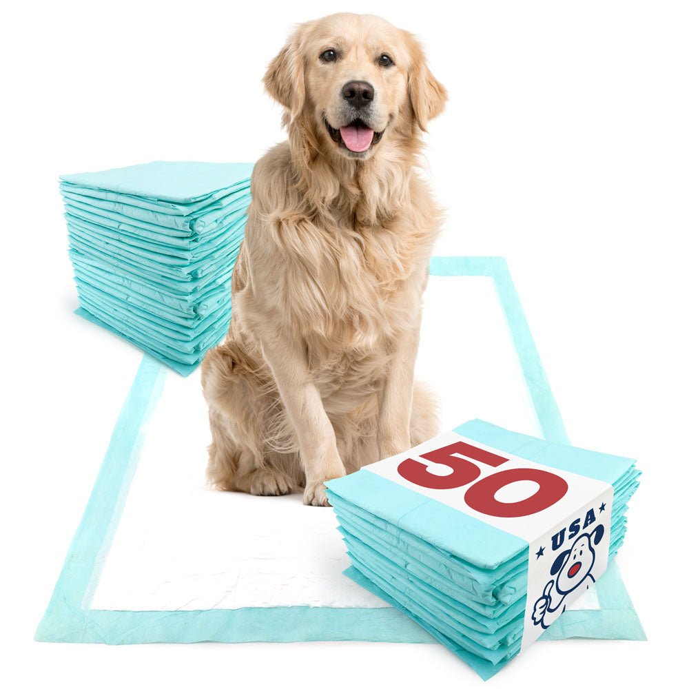 ValuePad USA Plus Puppy Pads, Extra Large 28x36 Inch, 200 Count Bulk Pack - Valuepetsupplies