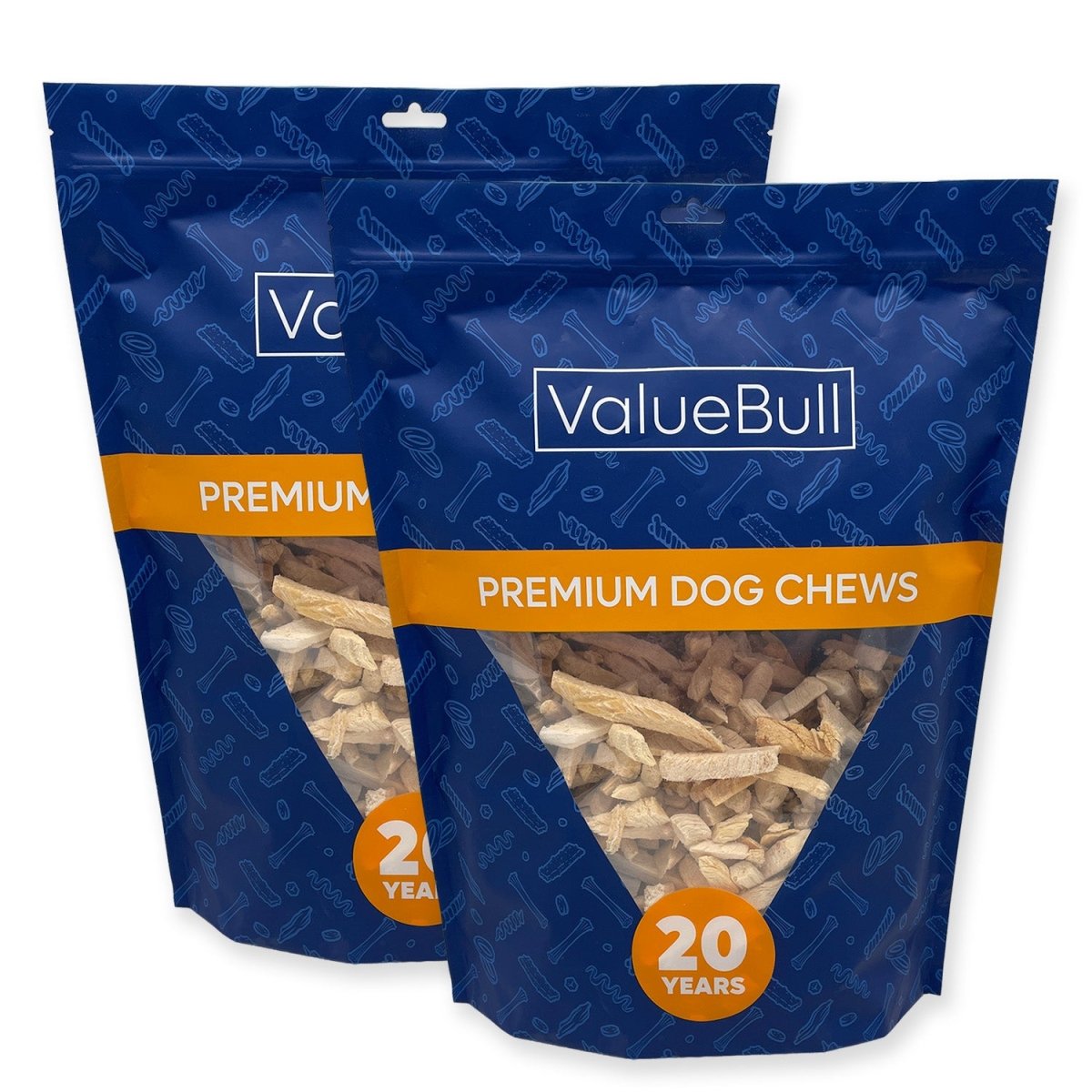 ValueBull USA Freeze Dried Chicken Breast for Dogs & Cats, 4 Pound - Valuepetsupplies