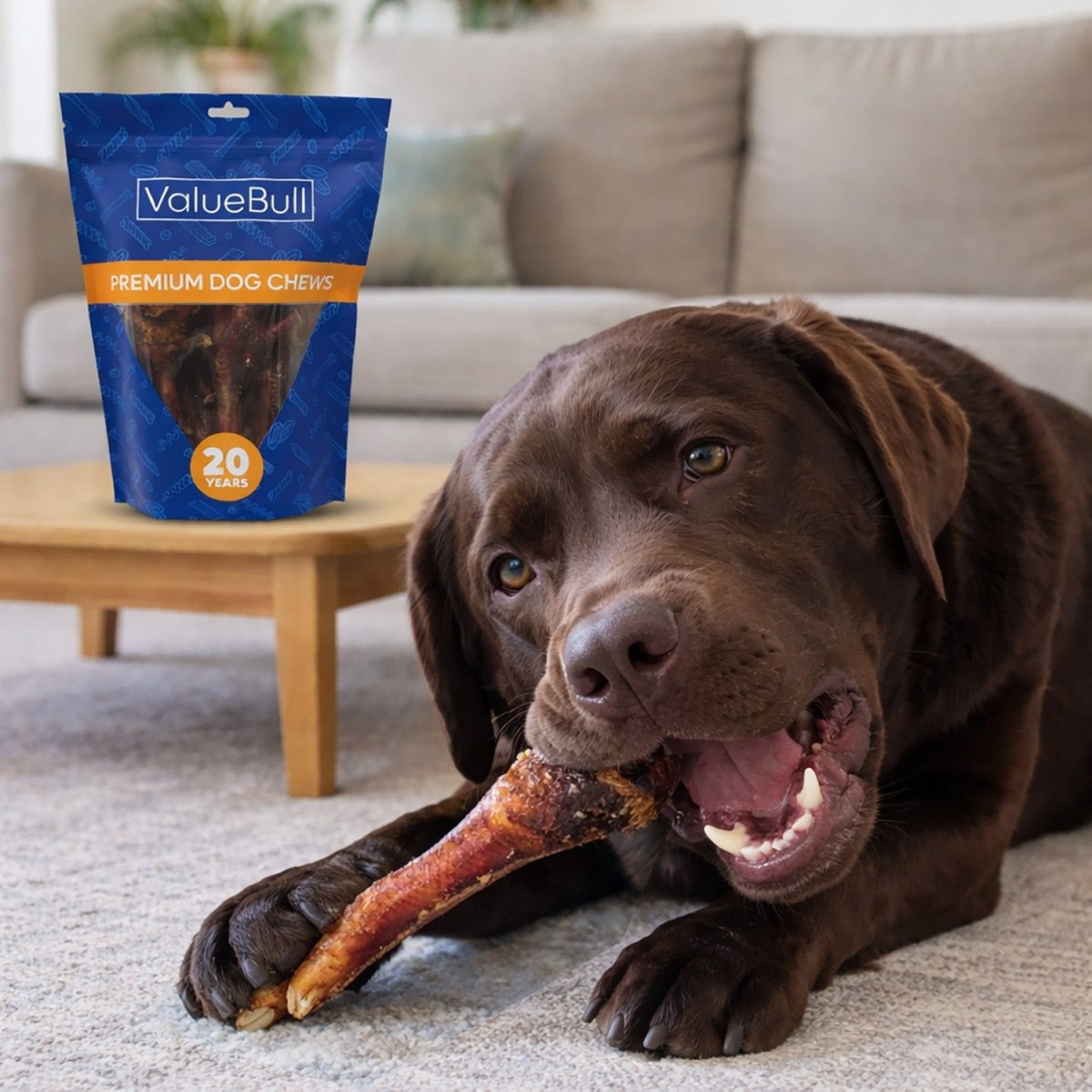 ValueBull Turkey Feet for Dogs, 50 Count Bulk Pack - Turkey - 50 Feet