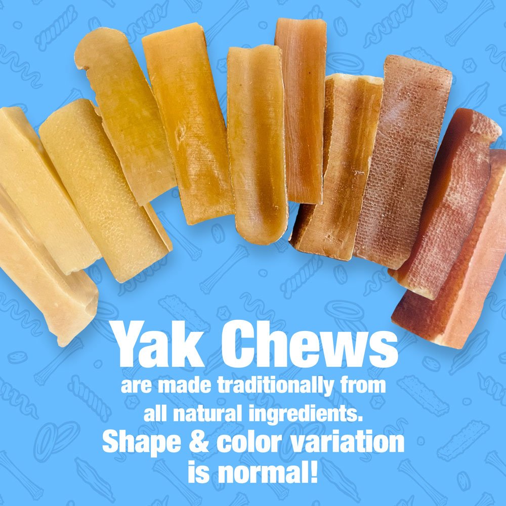 ValueBull Himalayan Yak Cheese Dog Chews, Large, 40 Pound RESALE PACKS (3 bars per bag) - Valuepetsupplies