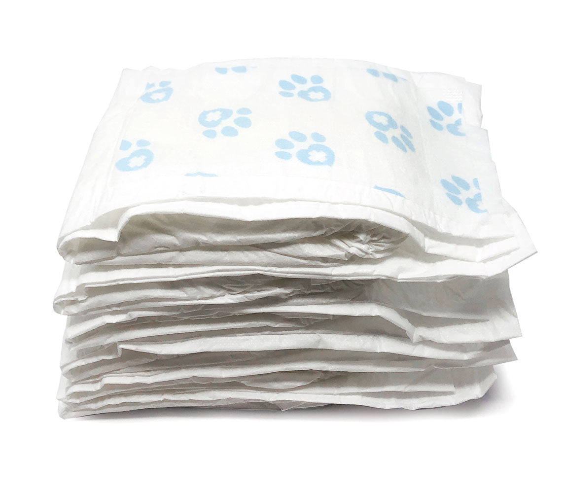 ValueWrap Male Wraps, Disposable Dog Diapers, Large, Lavender, 48 Count - 48 Count